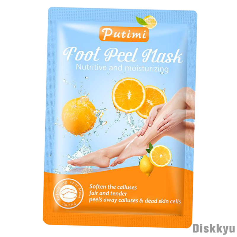 Foot Peel Mask - Deep Exfoliating Peel Off Mask for Women and Men - Foot Peeling Mask - Calluses and Rough Dead Skin Remover - 1 Pair