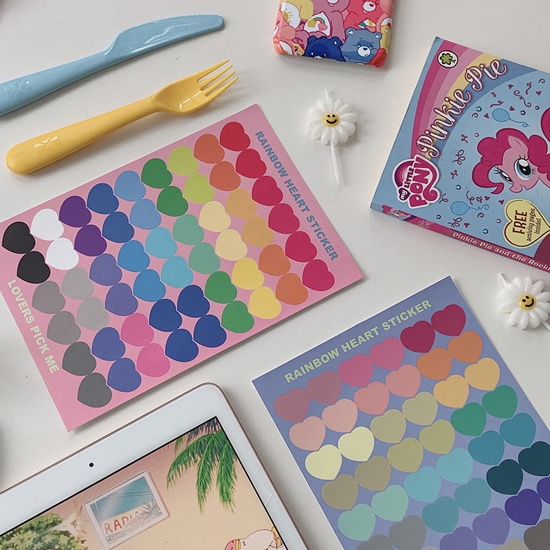 Sticker Dán Trang Trí Nhiều Màu Sắc Bắt Mắt Sành Điệu