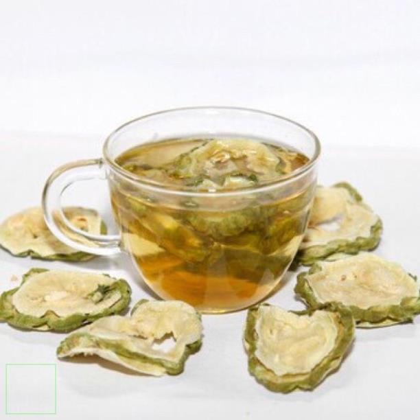 1kg Khổ Qua Rừng  thái lát phơi khô hàng xanh đẹp.