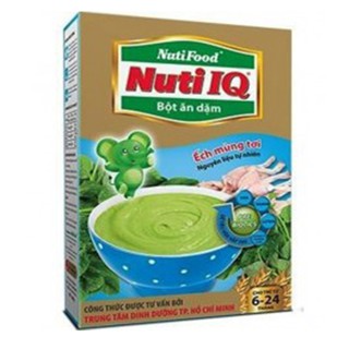 Bột ăn dặm Nuti Tôm rau ngót bí đỏ