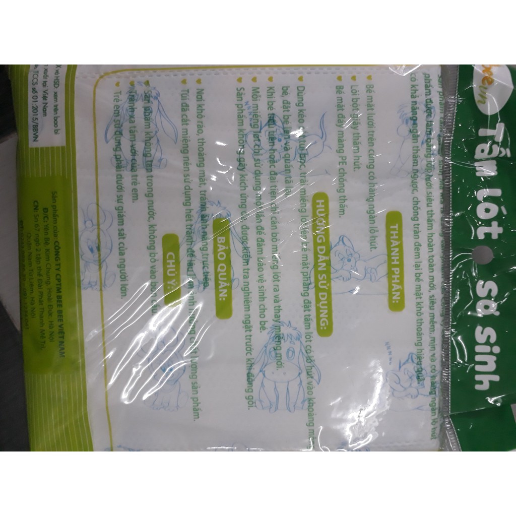 Combo 10 Gói Tấm Lót Sơ Sinh Mama