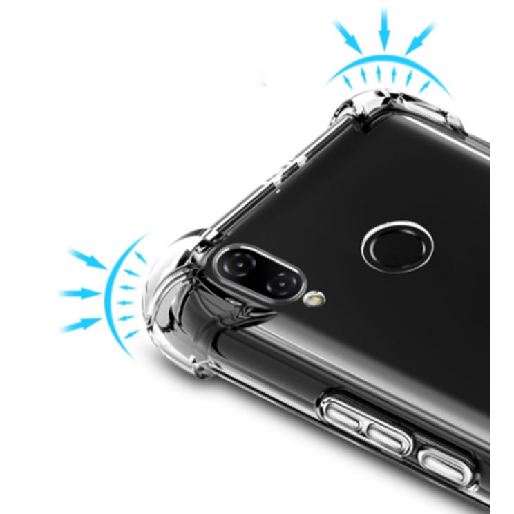 Ốp Lưng Asus ZenFone 5/5Z 2018 Trong Suốt Chống Sốc 4 Góc - Nhựa Dẻo Phủ NaNo Cao Cấp