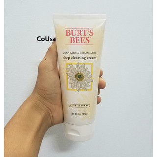 SỮA RỬA MẶT BURT'S BEES SOAP BARK & CHAMOMILE DEEP CLEANSING CREAM