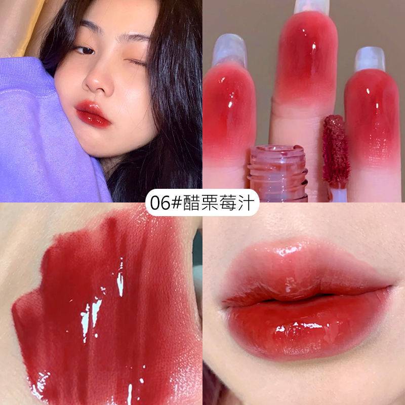 Son kem DAIMANPU dưỡng ẩm chống thấm nước thiết kế hình đôi cánh thiên thần độc đáo 6 màu có sẵn