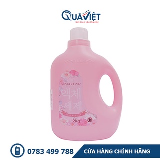 Nước giặt blu hàn quốc can 2kg, sản xuất theo công nghệ và tiêu chuẩn hàn quốc