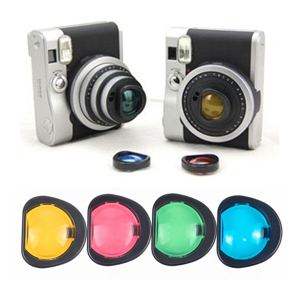 BTLIMER Bộ 4 Kính Lọc Màu Sắc Thời Trang Cho Máy Ảnh Instax Mini90