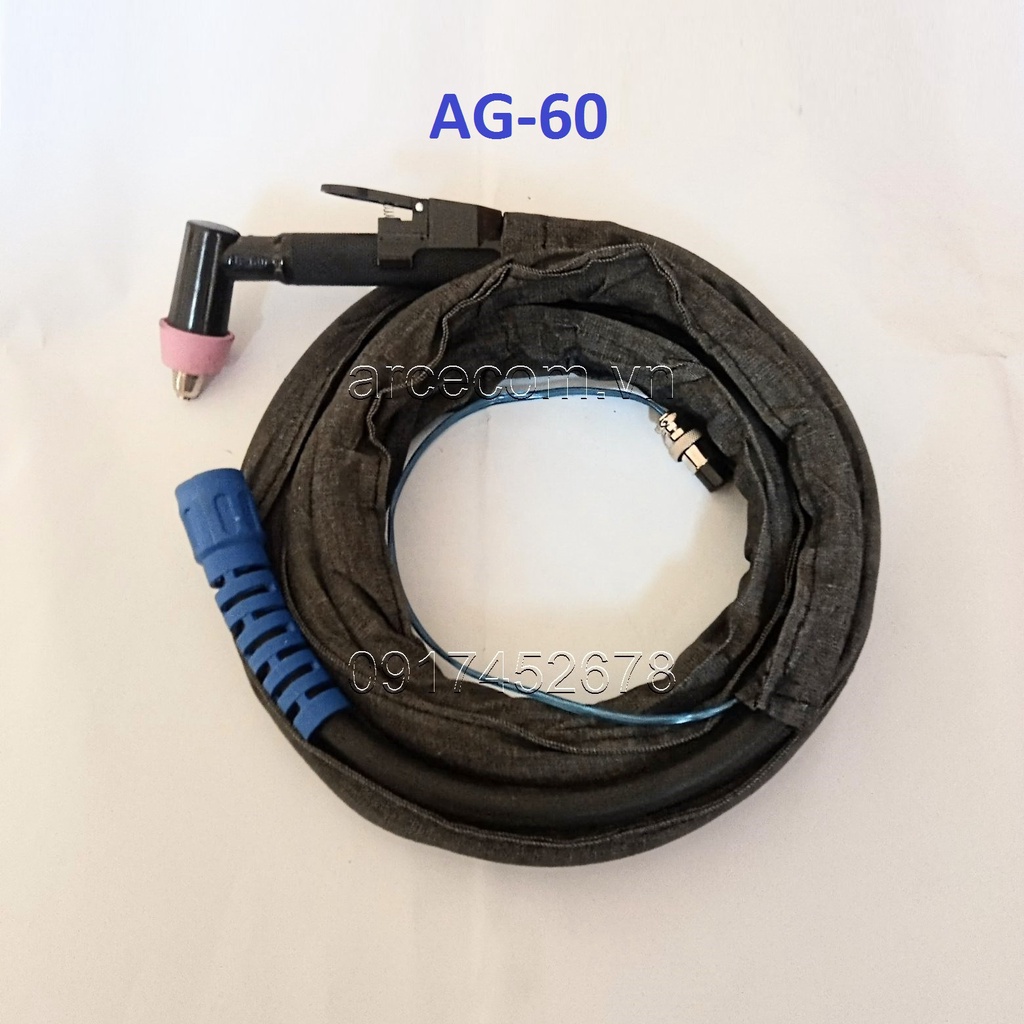 Mỏ cắt plasma AG60 4m/8m - Đèn cắt (dây cắt) plasma AG-60A