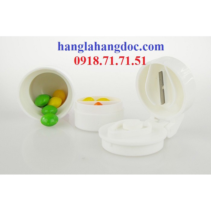 Hộp cắt, nghiền và đựng thuốc viên nén