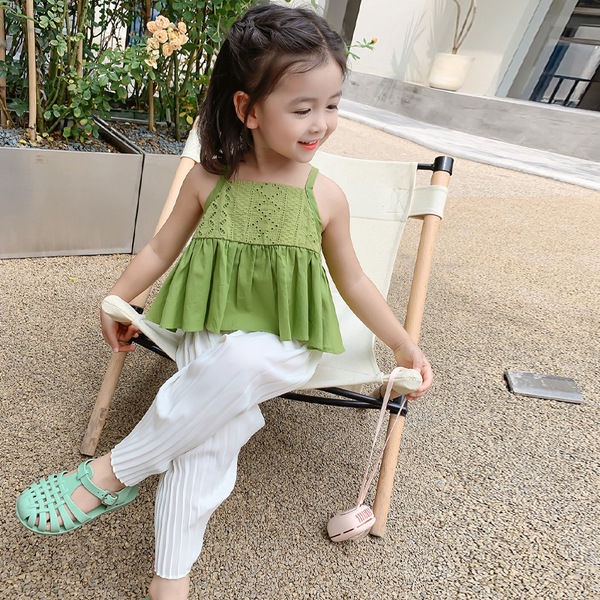 [Babycat] Hàng Có Sẵn Quần Ống Rộng Chống Muỗi Phong Cách Nhật Bản Hàn Quốc Nhật Bản Mới 2022 Mùa Hè Cho Bé Gái