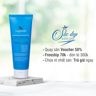 Tẩy tế bào chết da mặt Lagivado 120ml - dành cho da khô