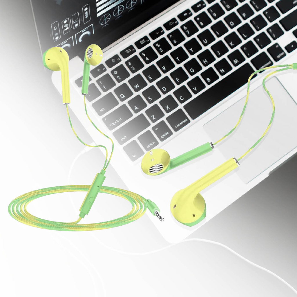 Tai Nghe Nhét Tai Thể Thao 1.2m Kèm Phụ Kiện | BigBuy360 - bigbuy360.vn