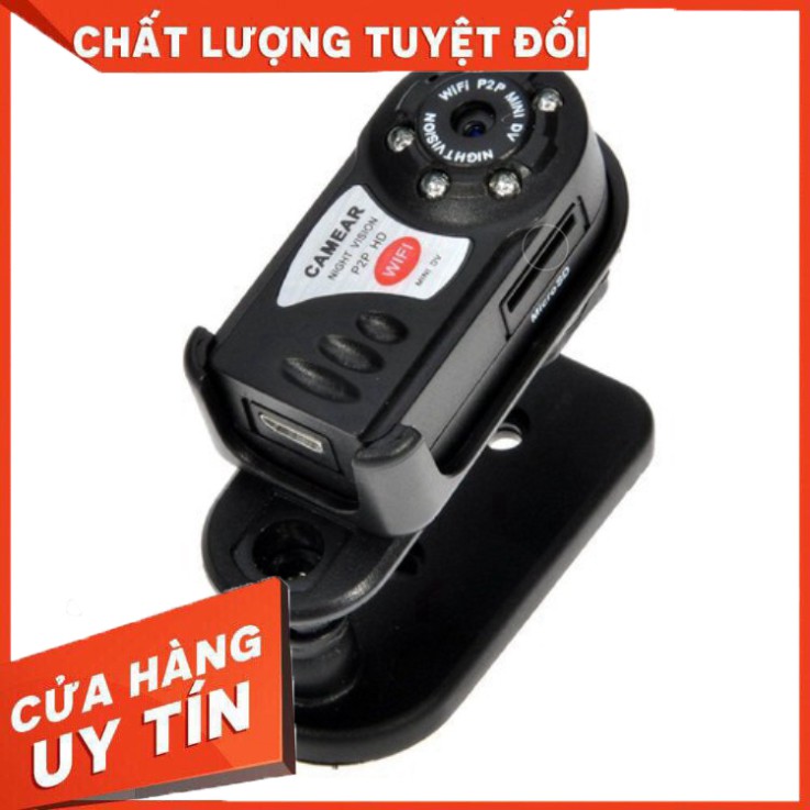 Camera IP Wifi Mini HD Q7 An ninh Chống Trộm