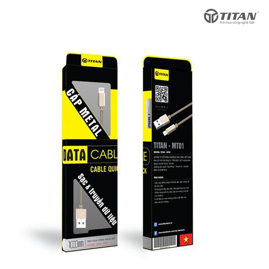 CÁP SẠC 1m TITAN-MT01