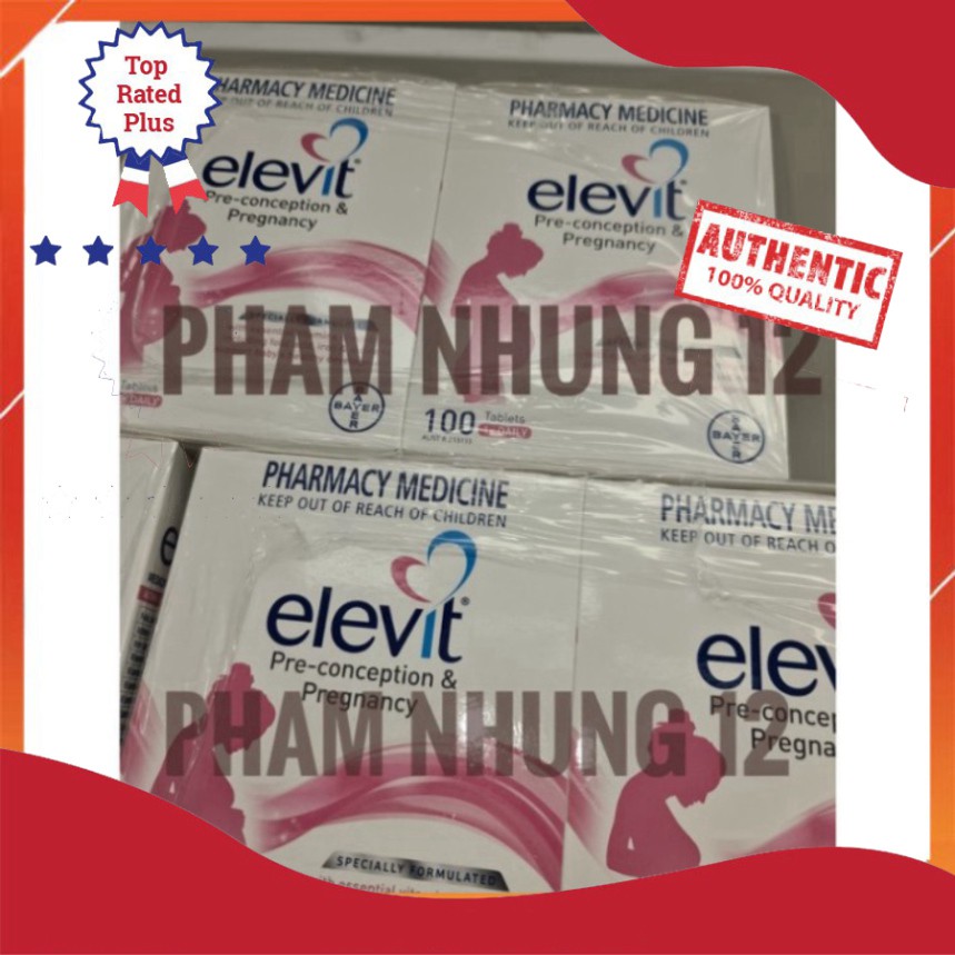 GIẢM GIÁ Vitamin tổng hợp bầu ELEVIT - chuẩn Úc GIẢM GIÁ