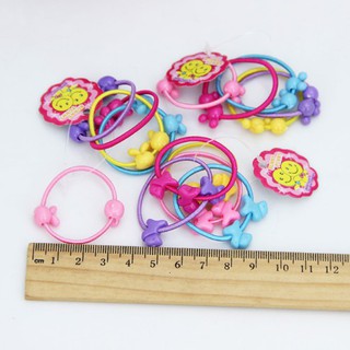 Dây chun buộc tóc đẹp cho bé- đồ cột tóc cute [set 50 chiếc]
