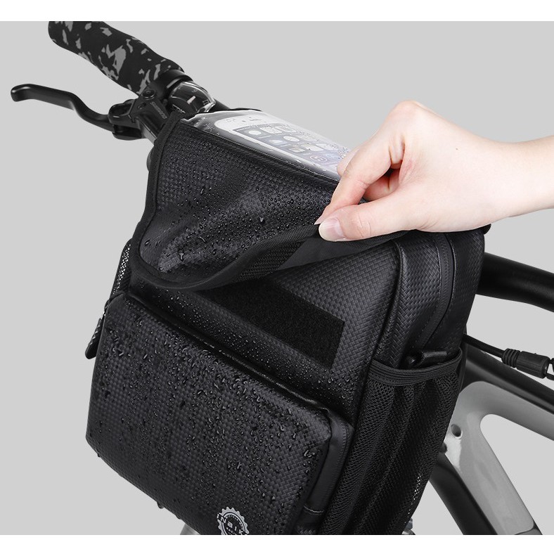 Túi xe đạp đa năng cao cấp có chỗ để điện thoại INBIKE