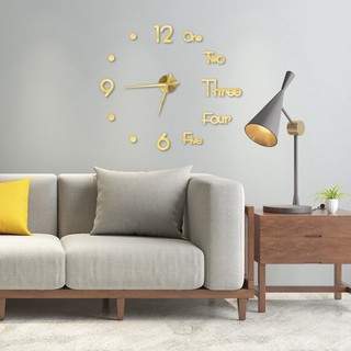 Đồng hồ dán tường 3d