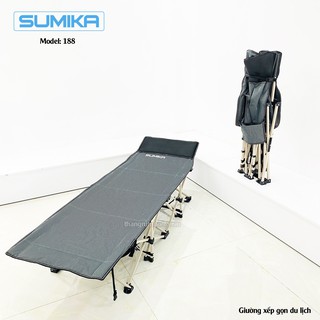 Giường xếp du lịch gấp gọn Sumika 188, chịu tải trọng 450kg