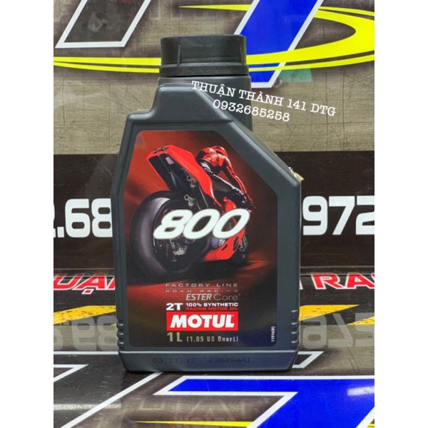 Nhớt pha 2 thì Motul 800 Yaz / Sport