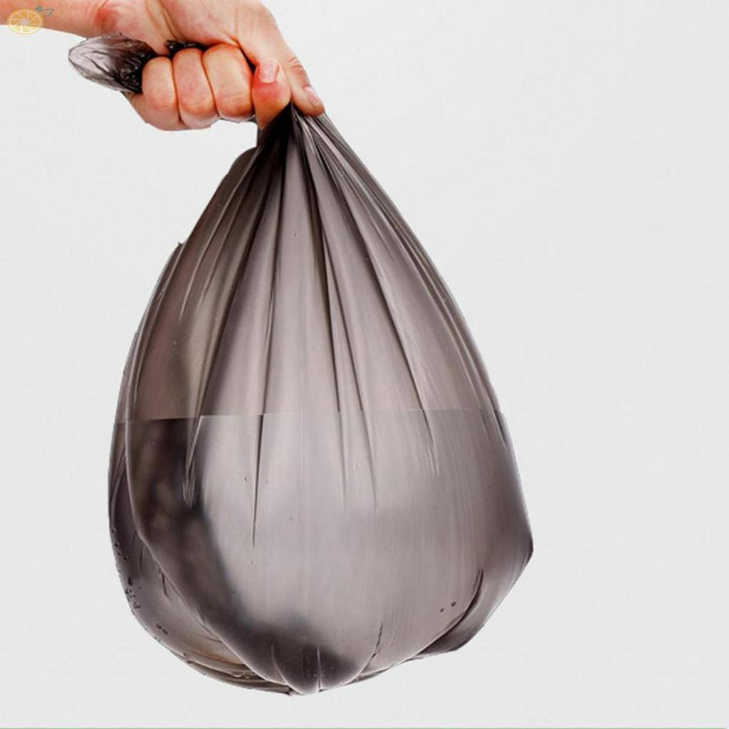 Cuộn 15 túi đựng rác bằng nhựa kích thước 50cm x 45cm nhiều màu tùy chọn