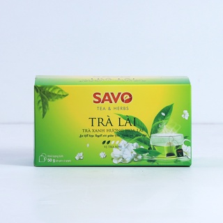 Trà Lài Túi Lọc SAVO (Hộp 25 túi)