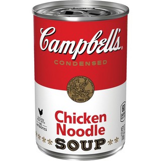 Súp campbells chicken noodle 305g/lon nhập khẩu từ mỹ hsd 31/12/2022