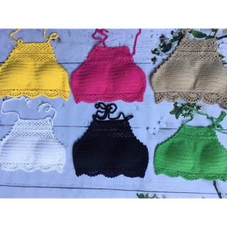 Bikini yếm len đầy đủ các màu