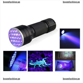 Đèn pin LED UV ánh sáng tím đa chức năng tiện dụng