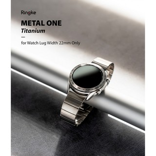 Dây đồng hồ Ringke Metal One - Titanium [ 22mm ]