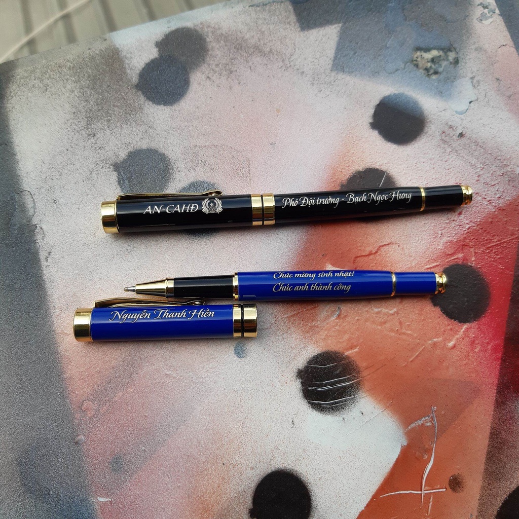 Bút Bi/Bút Ký Khắc Tên/Bút mực gel BYL