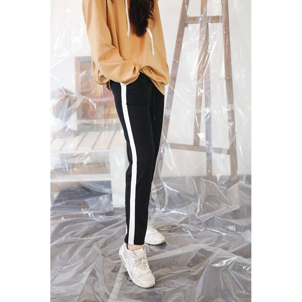 Quần 1 sọc SUÔNG - PANTS 1 LINE Ulzzang UNISEX 1hitshop