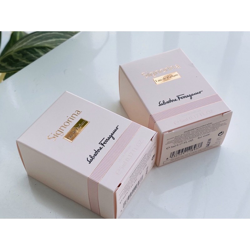 [HCM] Nước Hoa Mini Signorina EDP 5ML Sang trọng, Tươi mới, Hiện đại