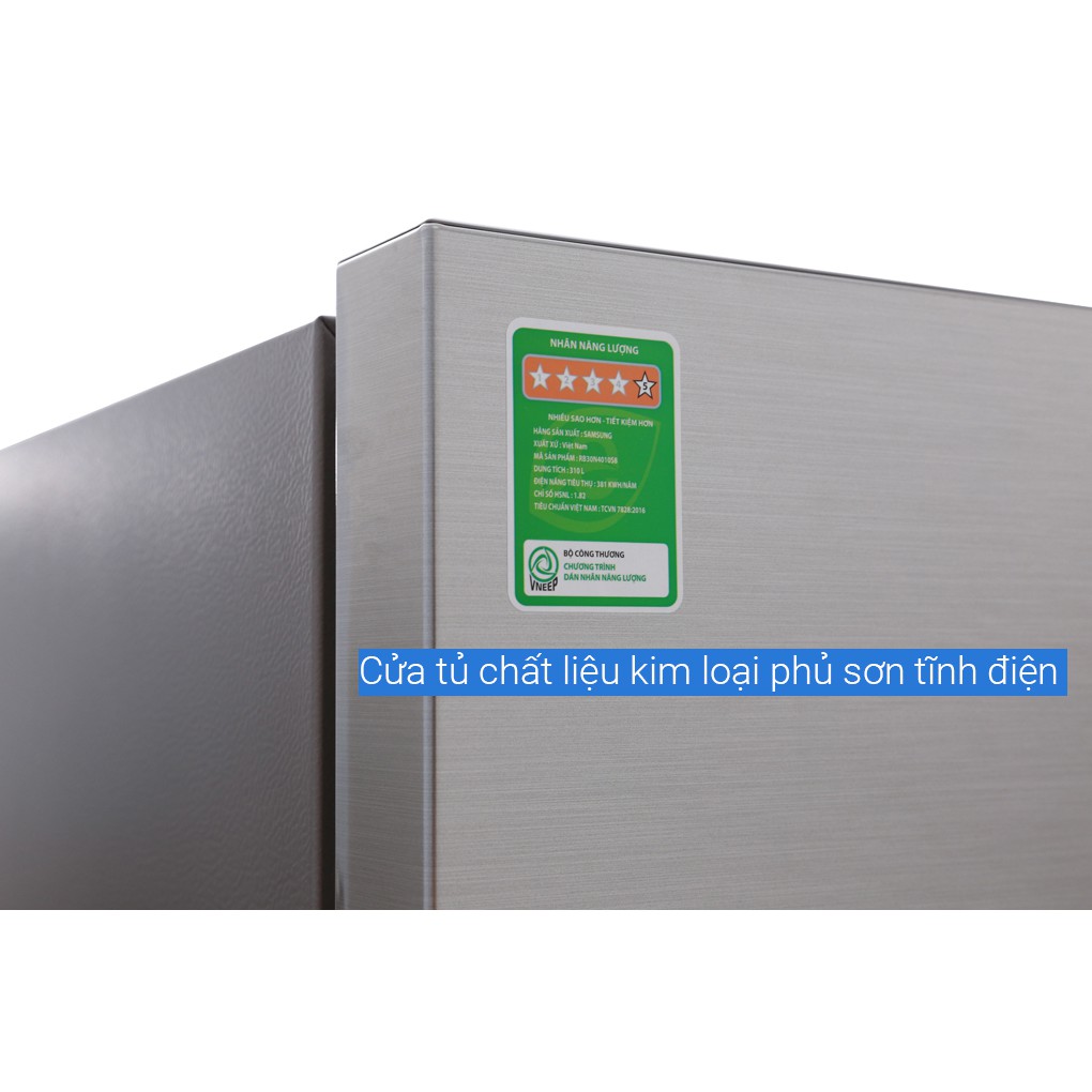 Tủ lạnh Samsung Inverter 310 lít RB30N4010S8/SV (GIÁ 10.049.000) - GIAO HÀNG MIỄN PHÍ HCM