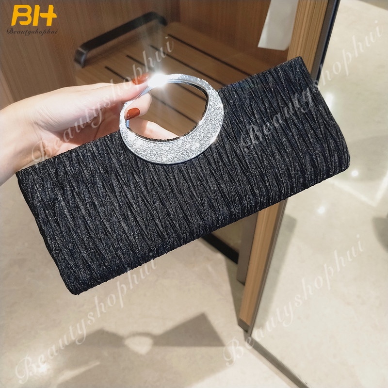 Ví Cầm Tay Dự Tiệc Lấp Lánh Theo Phong Cách Công Chúa