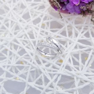 Nhẫn đôi bạc đẹp (ảnh thật) _Moon Jewel