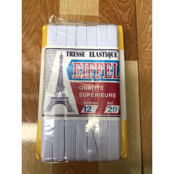Cuộn 20m thun may đồ hoặc luồn ra nệm hai kích cỡ 0.5cm và 1cm