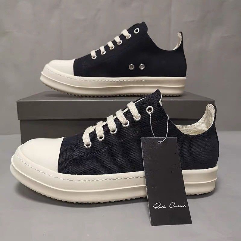 Giày Sneaker Rick Owen Cổ Thấp Full Size Nam Nữ