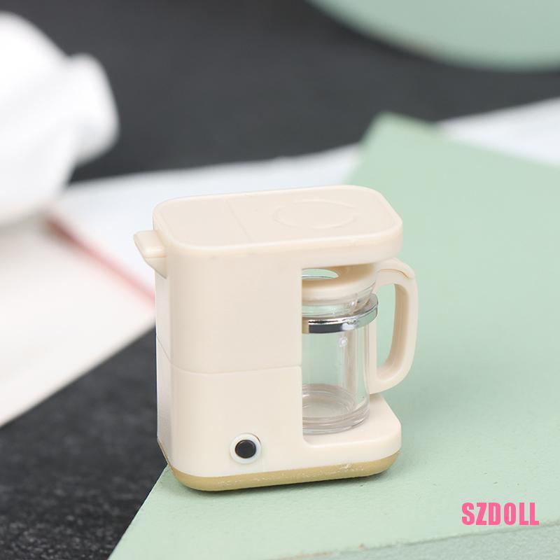 Mô Hình Bình Pha Cà Phê Tỉ Lệ 1:12 Trang Trí Nhà Búp Bê