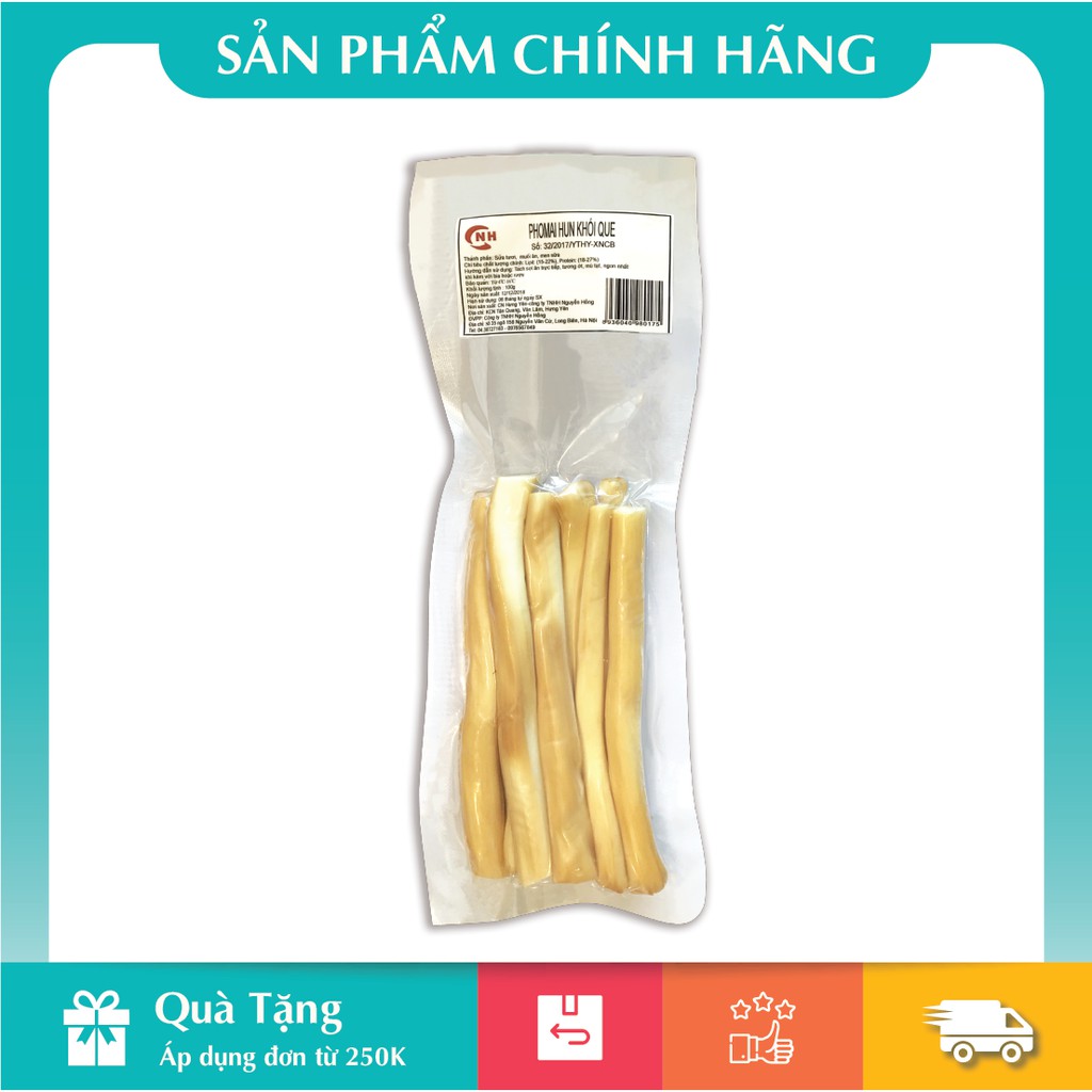 [Hàng Chính Hãng] Phô Mai Que Solse Hun Khói Mặn 100gr