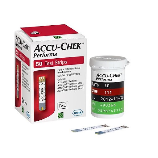 Máy Đo Đường Huyết accu-check Performa đủ bộ