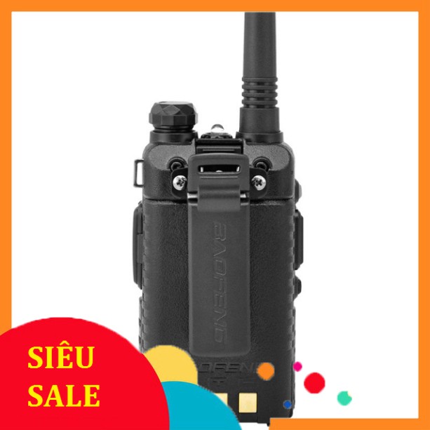 [ Hà Nội ] Bộ đàm Baofeng UV-5R FM 100-240V Walkie Talkie màn hình LCD có đèn LED bản quốc tế tiếng Anh - Minh Tín Shop