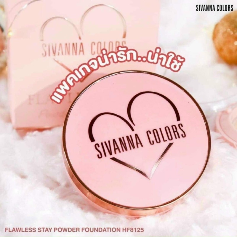 Phấn phủ siêu mịn Sivanna Flawless Stay