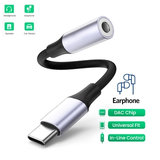 USB Type C to 3.5mm Female Headphone Jack Adapter USB C to Aux Audio Cable Cord DAC Chip For Pixel 4 3 2 XL iPad Pro AUX For Samsung Note 10