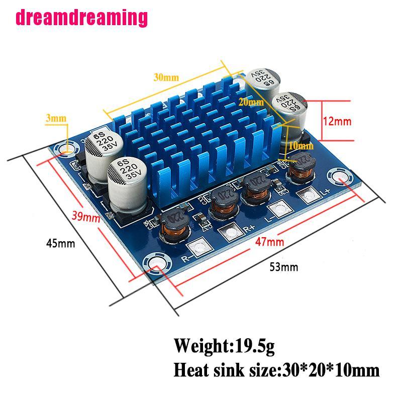 Bảng Mạch Khuếch Đại Âm Thanh Kỹ Thuật Số Tpa3110 XH-A232 30W + 30W 2.