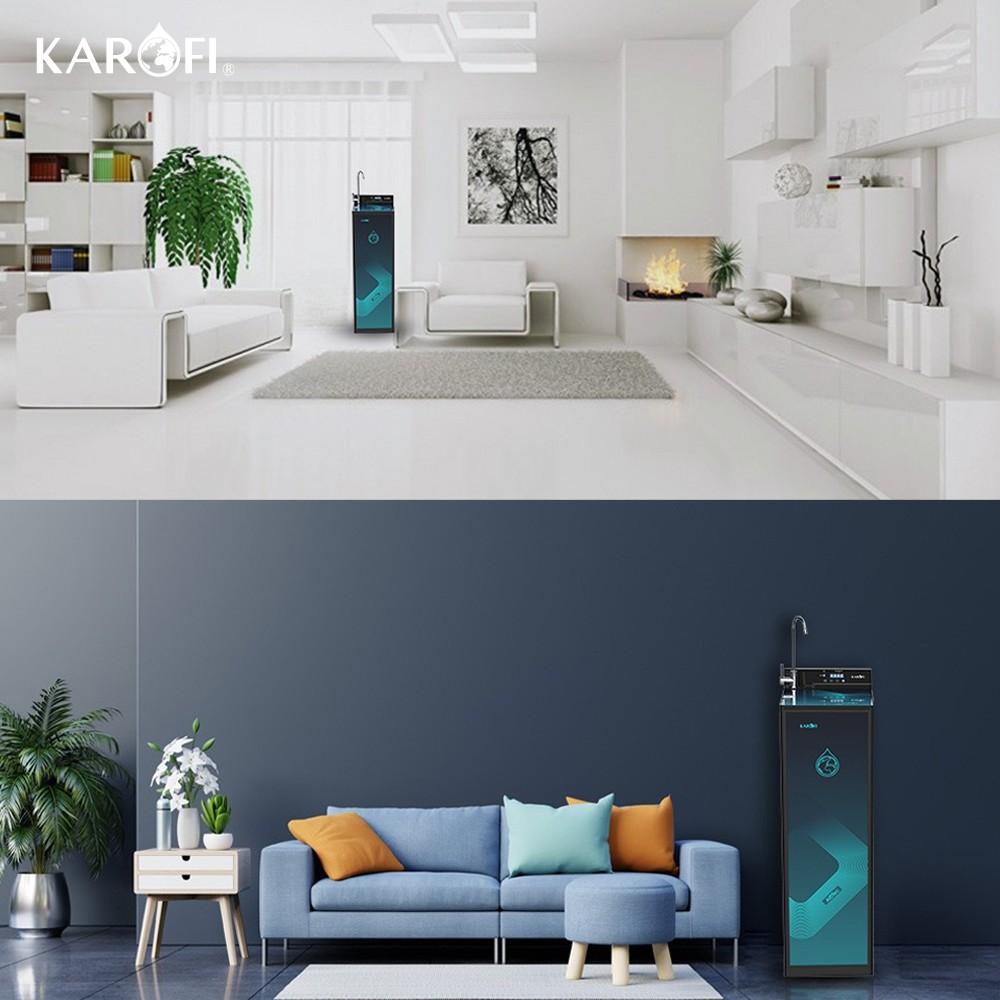 Máy lọc nước sạch KAROFI KAQ-P95, dung tích 6L với 10 lõi lọc Smax và công nghệ kết nối wifi từ xa - Bảo hành 36 tháng