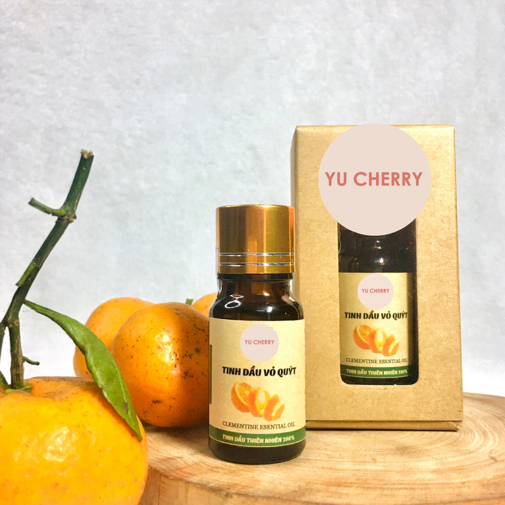 YUCHERRY | Tinh Dầu Vỏ Quýt Thiên Nhiên 10ml