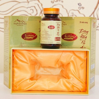 Viên nang Đông Trùng Hạ Thảo Elipha - TraphacoSapa, hộp 28 viên