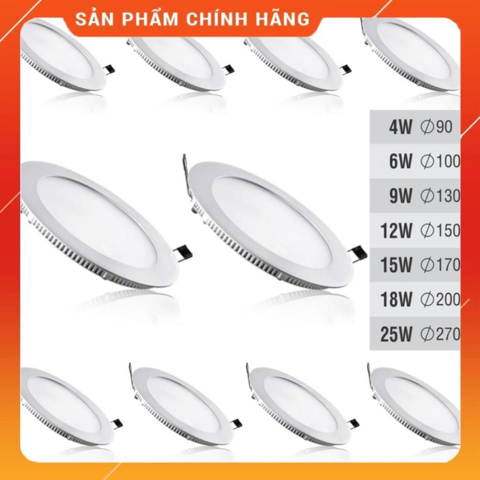 Đèn led downight Âm Trần Siêu Mỏng 4W,6w,9w,12w,18w Siêu Sáng tiết kiệm