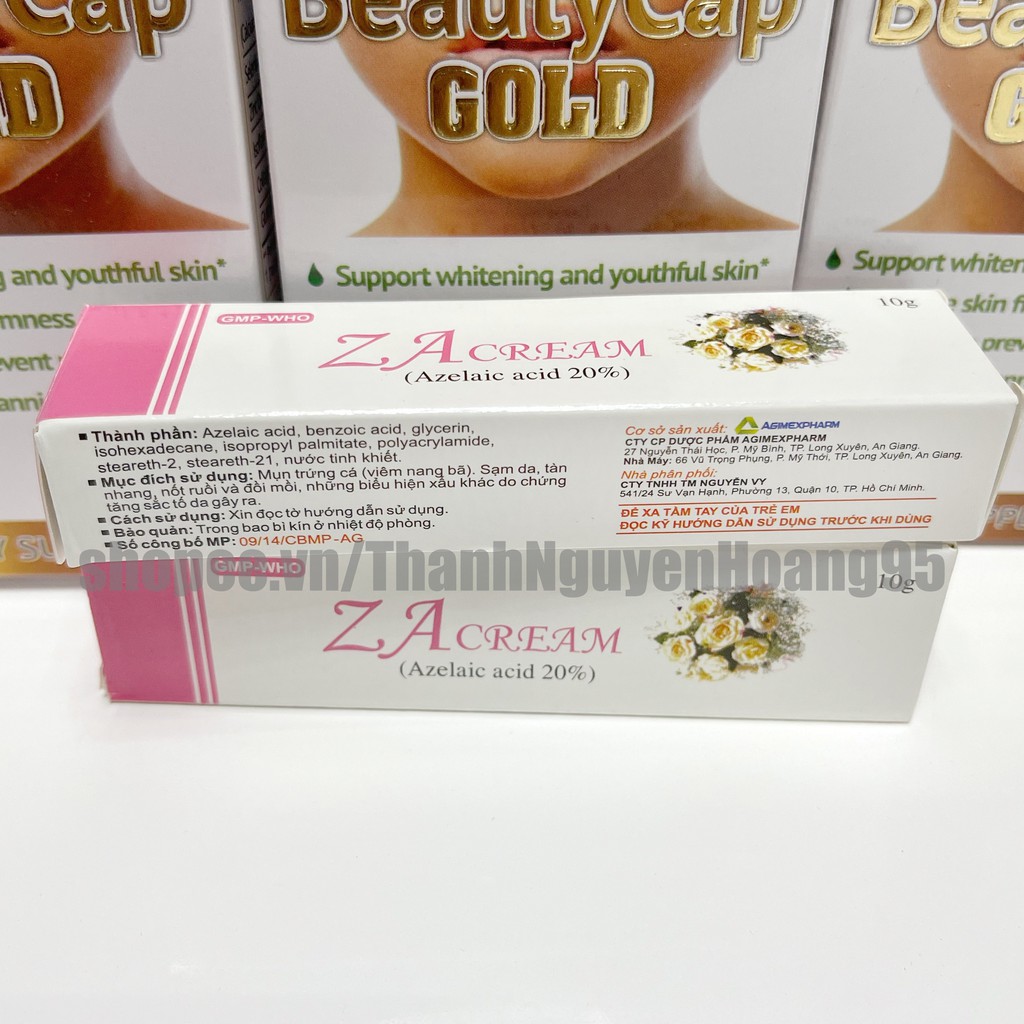 Kem giảm mụn, giảm thâm nám, tàn nhang ZA cream 10g | BigBuy360 - bigbuy360.vn
