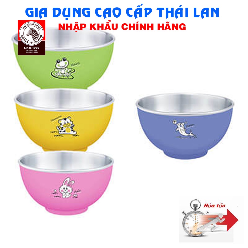 Tô Ramen Darling (xanh dương, lá, hồng, vàng, đỏ) Zebra 135202